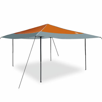 Canopy Tent 395 x 395 x 251 cm Orange Fabric