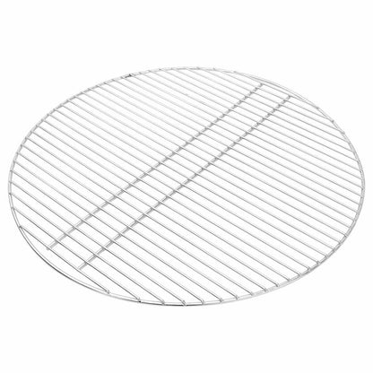 BBQ Grill Grate Silver 60 x 60 cm Stainless Steel