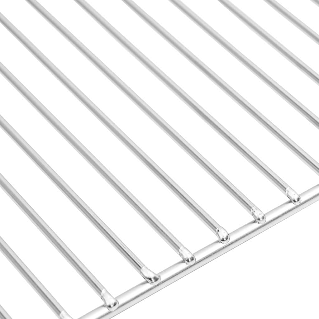 Grill Grate 40 x 35 cm Stainless Steel Silver