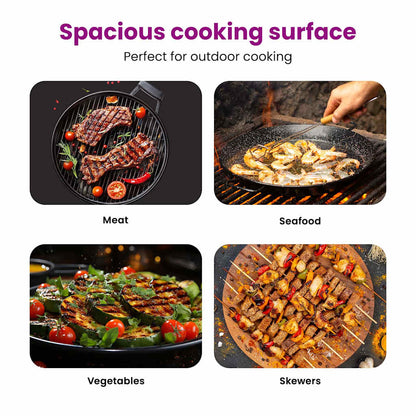 Grill Grate Silver 45 x 40 cm Stainless Steel