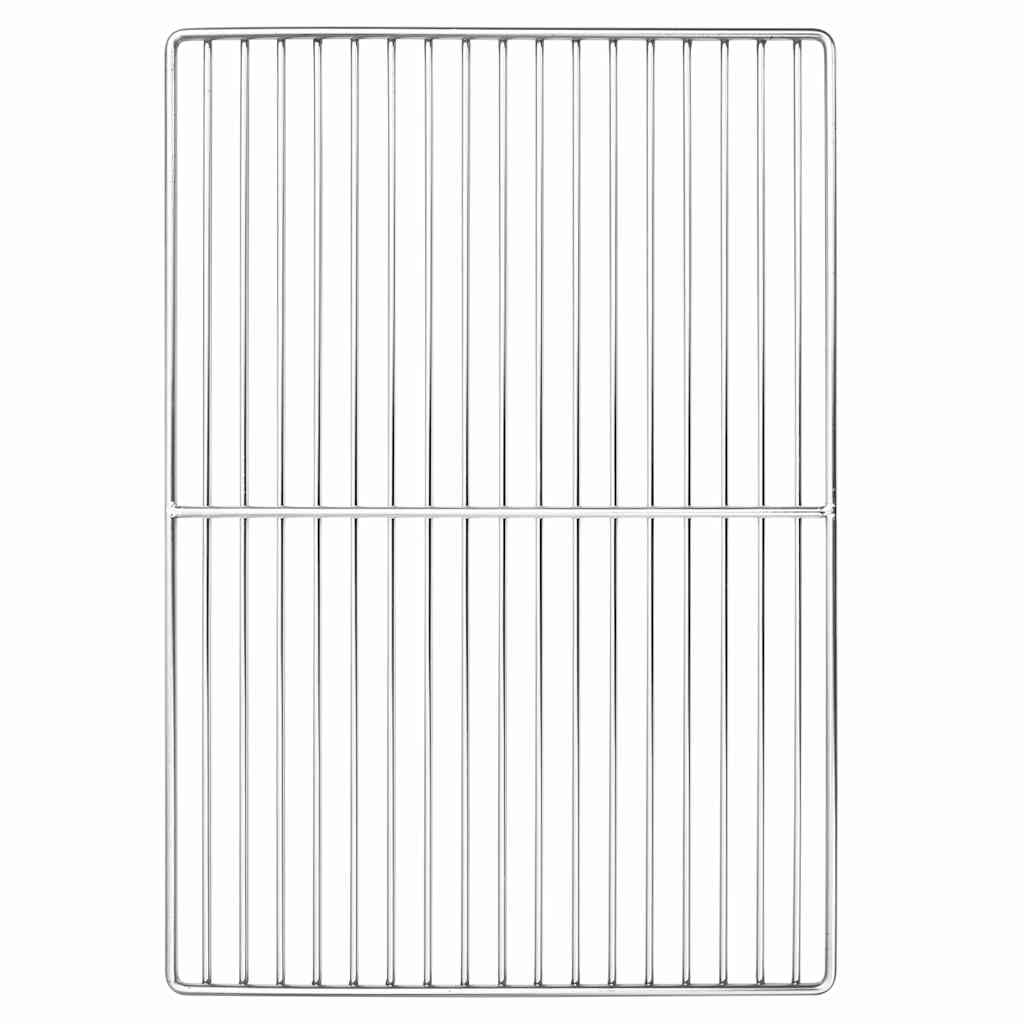 Grill Grate Silver 47 x 32.5 cm Stainless Steel