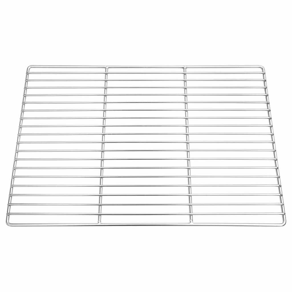 Grill Grate Silver 50 x 35 cm Stainless Steel