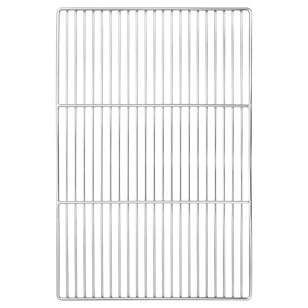 Grill Grate Silver 60 x 40 cm Stainless Steel