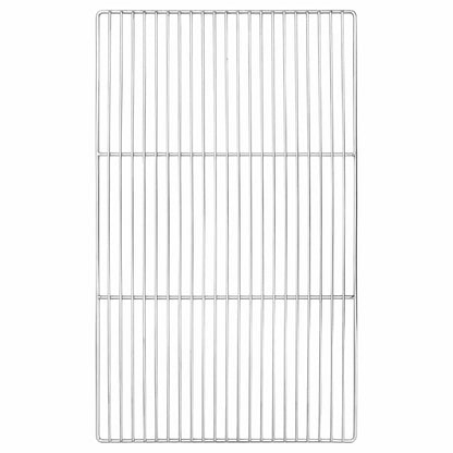 Grill Grate Silver 67 x 40 cm Stainless Steel