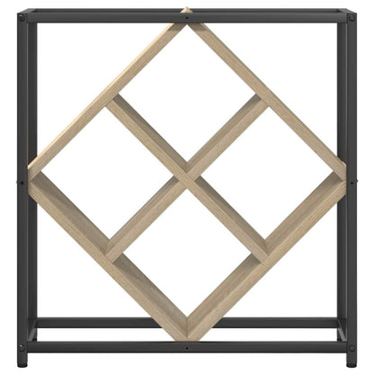 Wine Rack Sonoma Oak 51 x 18 x 52.5 cm Engineered Wood