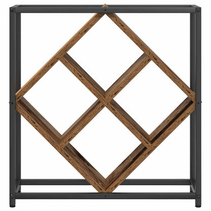 Wine Rack Old Wood 51 x 18 x 52.5 cm Engineered Wood