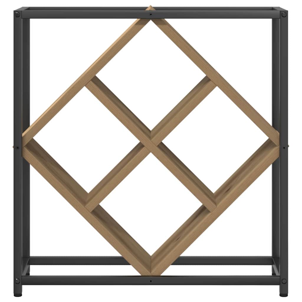 Wine Rack Artisan Oak 51 x 18 x 52.5 cm Engineered Wood