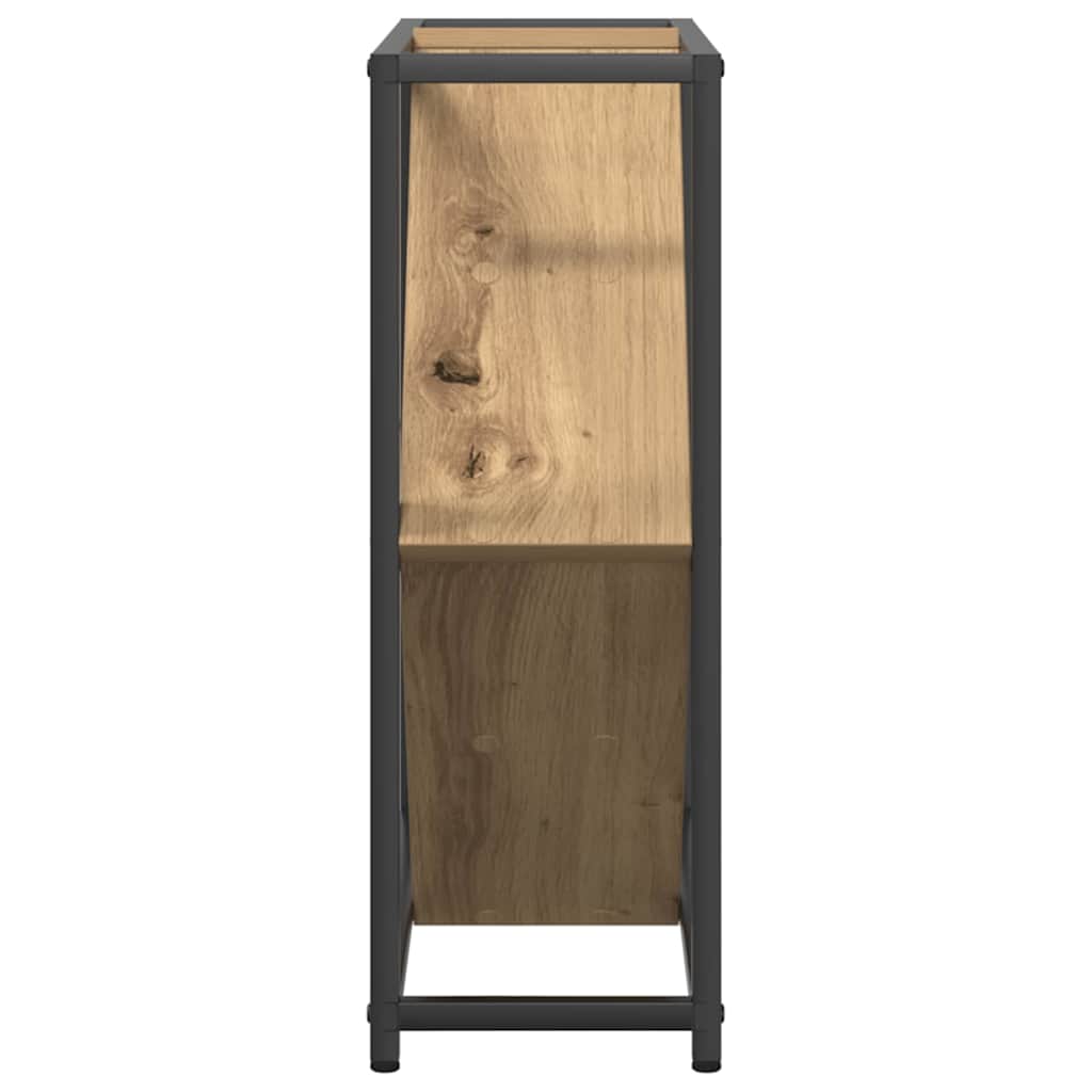 Wine Rack Artisan Oak 51 x 18 x 52.5 cm Engineered Wood