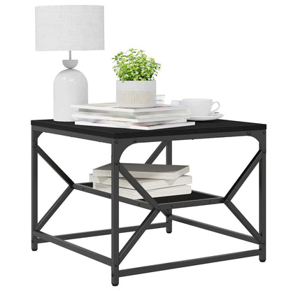 Coffee Table Black Oak 51 x 50 x 40 cm