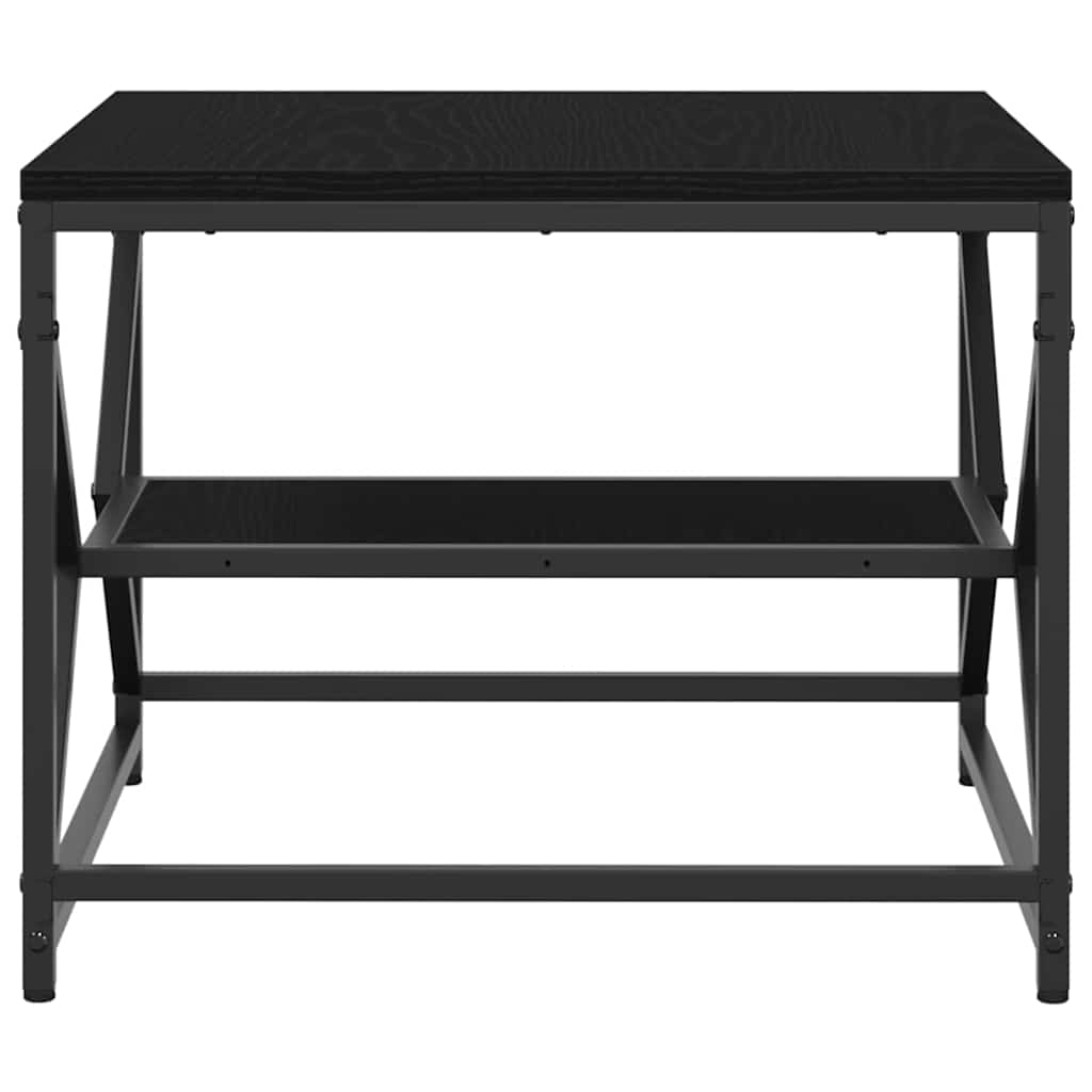 Coffee Table Black Oak 51 x 50 x 40 cm