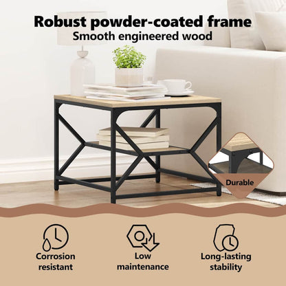 Coffee Table Sonoma Oak 51 x 50 x 40 cm