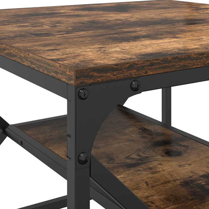 Coffee Table Smoked Oak 51 x 50 x 40 cm