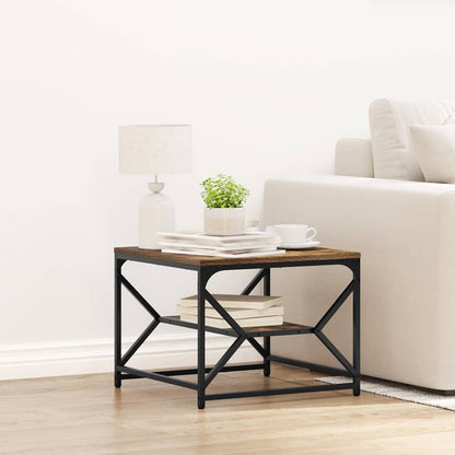 Coffee Table Smoked Oak 51 x 50 x 40 cm
