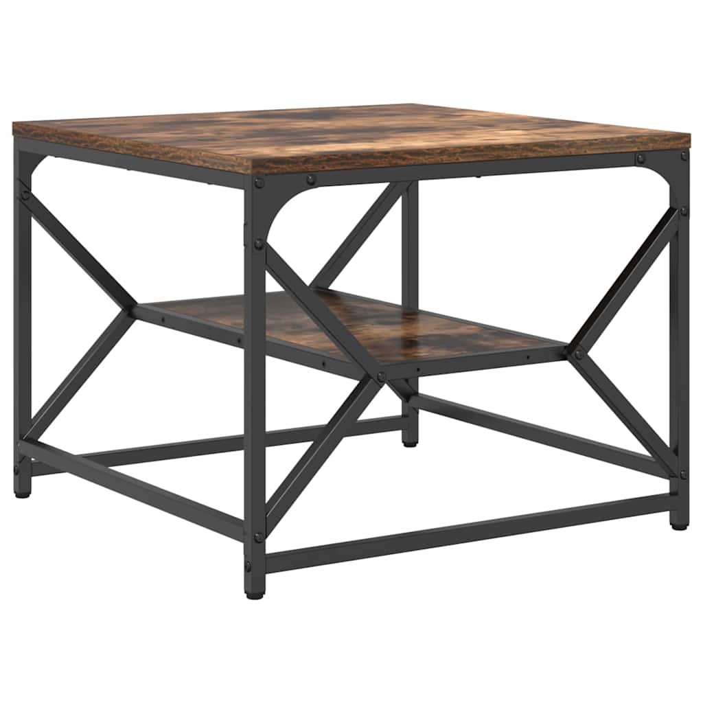 Coffee Table Smoked Oak 51 x 50 x 40 cm