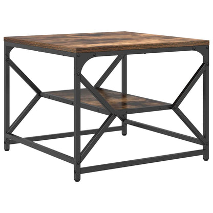 Coffee Table Smoked Oak 51 x 50 x 40 cm