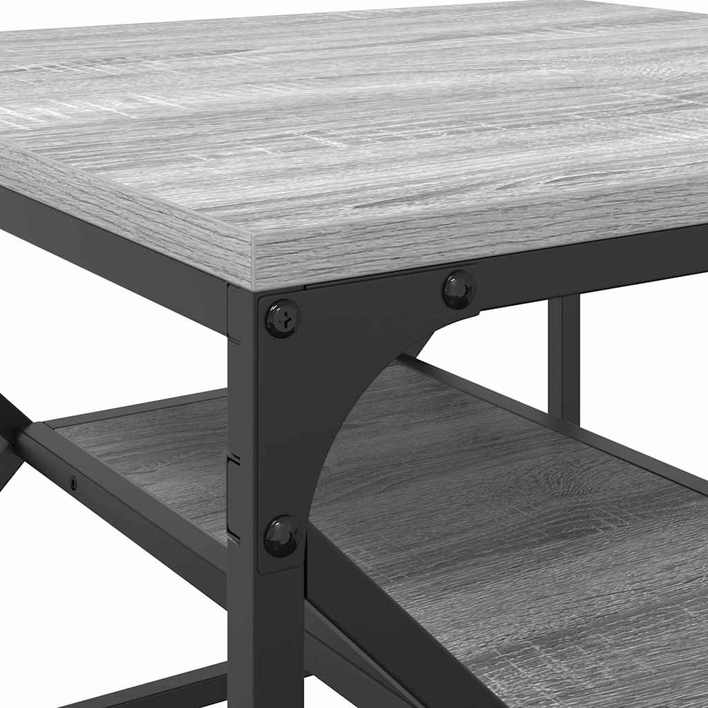 Coffee Table Grey Sonoma 51 x 50 x 40 cm