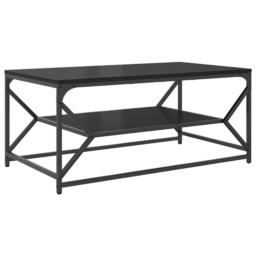 Coffee Table Black Oak 90 x 50 x 40 cm