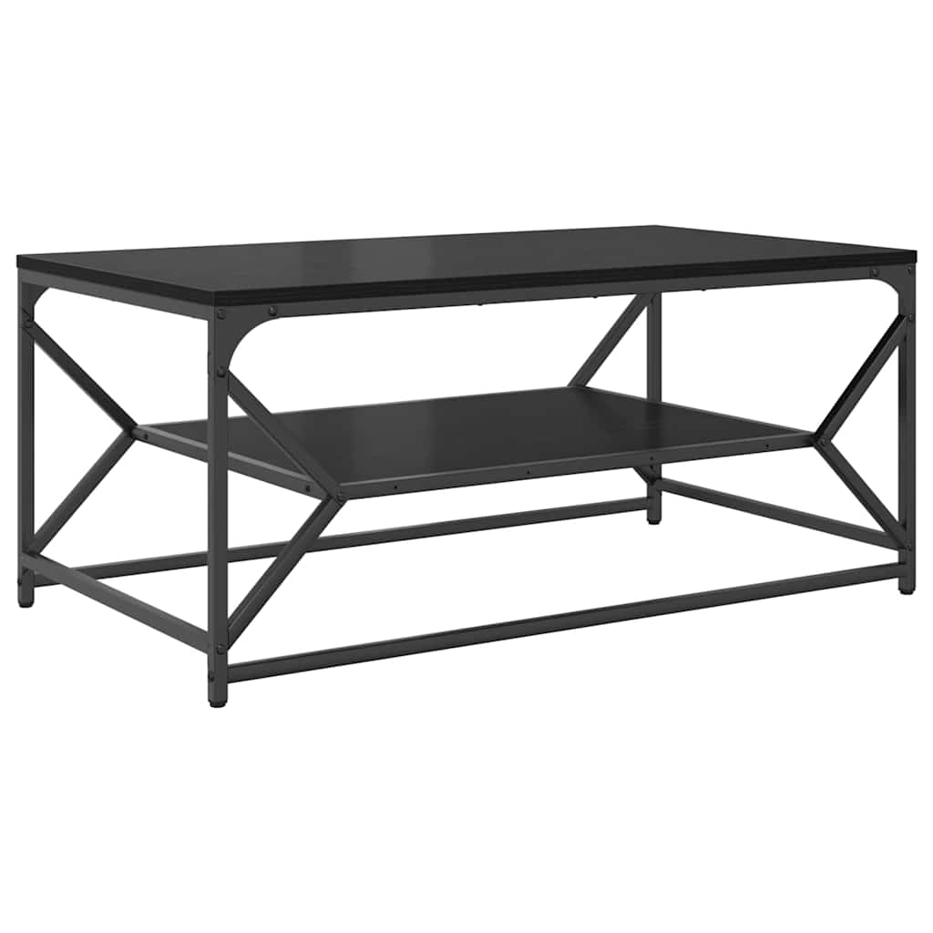 Coffee Table Black Oak 90 x 50 x 40 cm