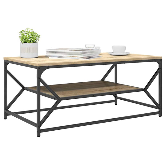 Coffee Table Sonoma Oak 90 x 50 x 40 cm