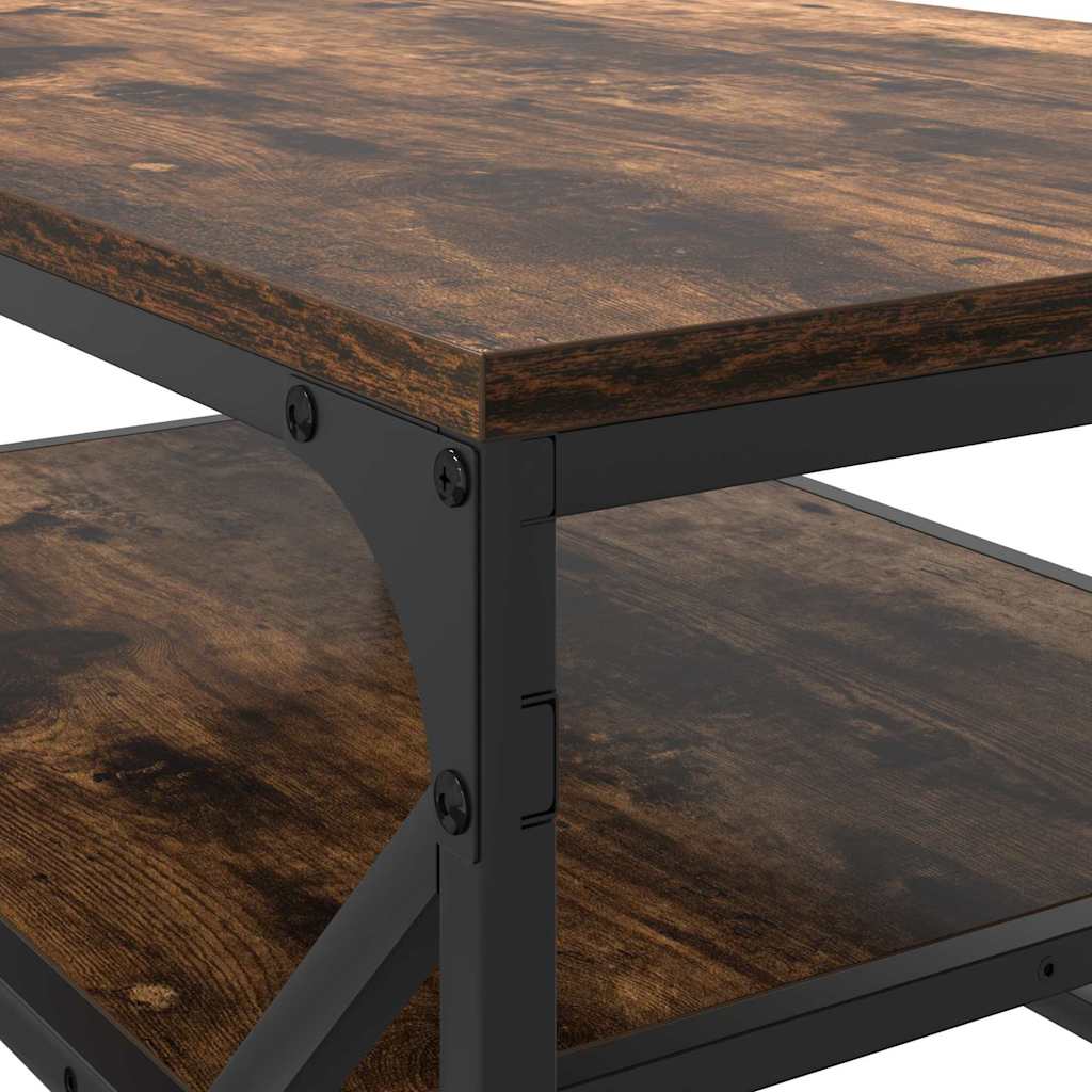 Coffee Table Smoked Oak 90 x 50 x 40 cm