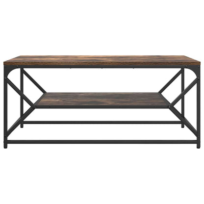 Coffee Table Smoked Oak 90 x 50 x 40 cm