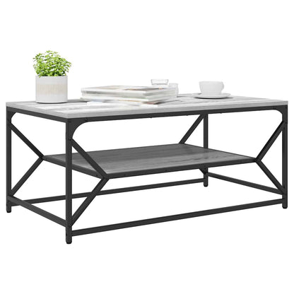 Coffee Table Grey Sonoma 90 x 50 x 40 cm
