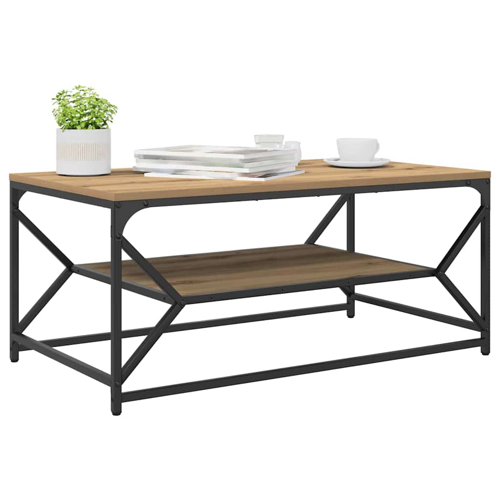 Coffee Table Artisan Oak 90 x 50 x 40 cm