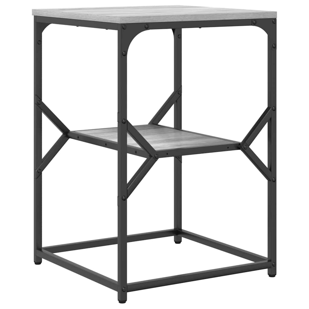 Side Table Grey Sonoma 41 x 40 x 60 cm