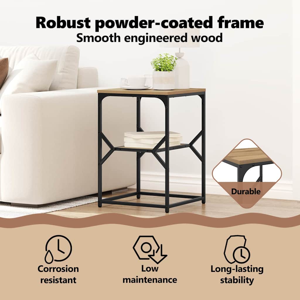 Side Table Artisan Oak 41 x 40 x 60 cm