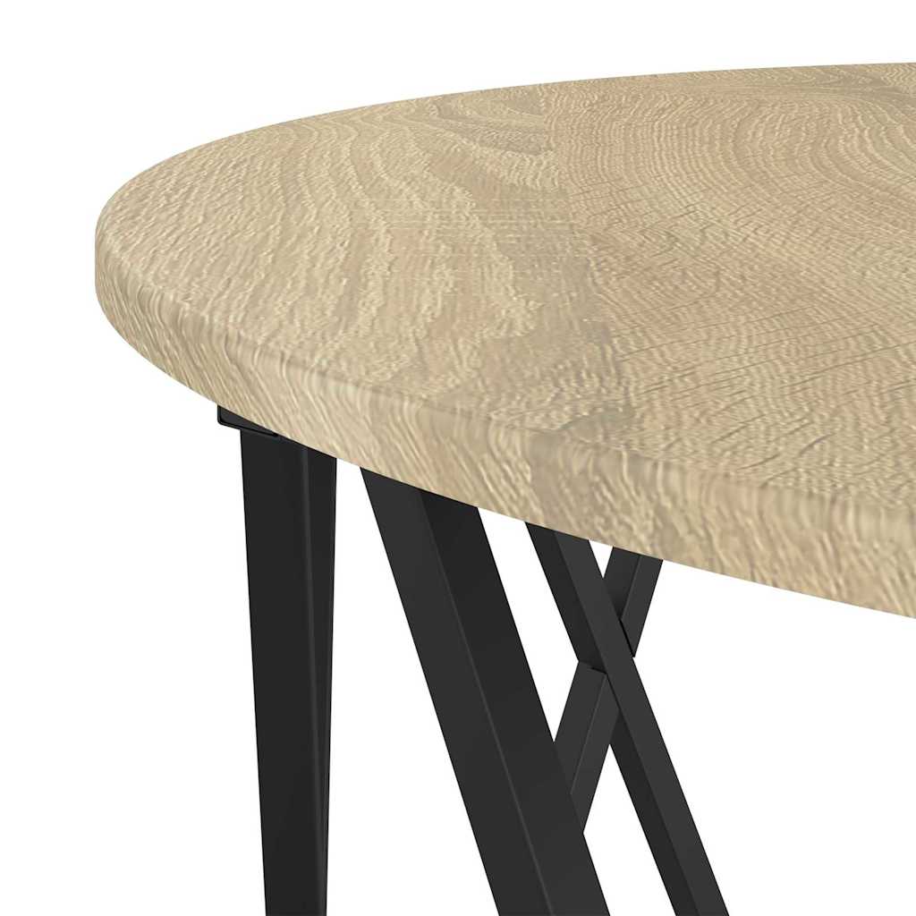 Coffee Table Sonoma Oak 80 x 80 x 42 cm