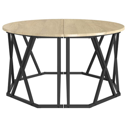 Coffee Table Sonoma Oak 80 x 80 x 42 cm