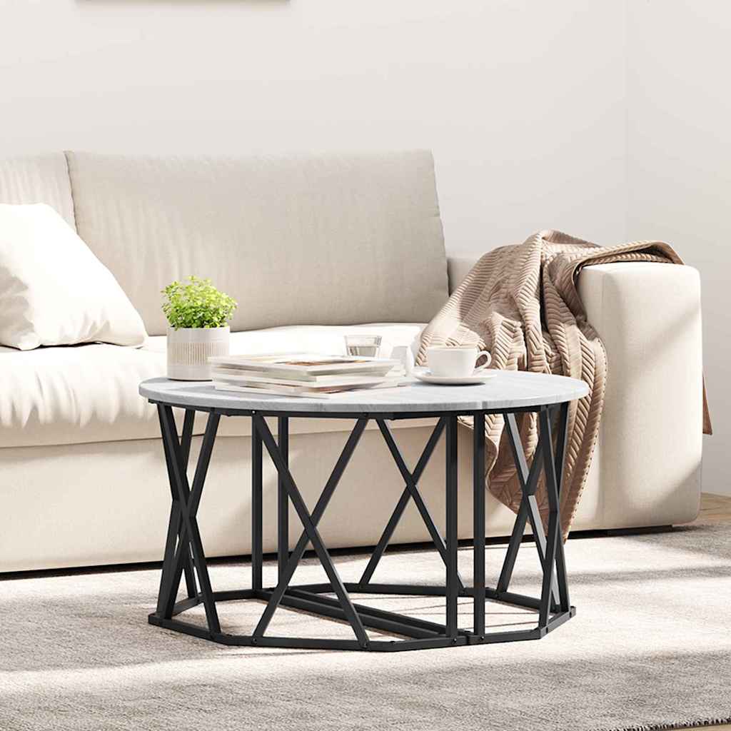 Coffee Table Grey Sonoma 80 x 80 x 42 cm