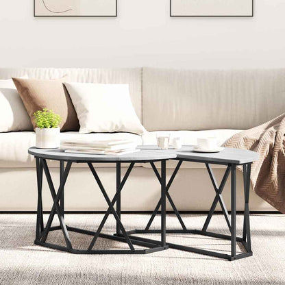 Coffee Table Grey Sonoma 80 x 80 x 42 cm