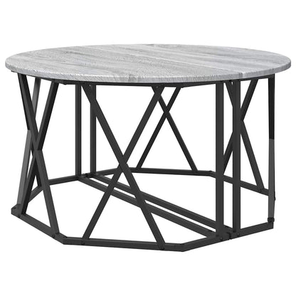 Coffee Table Grey Sonoma 80 x 80 x 42 cm