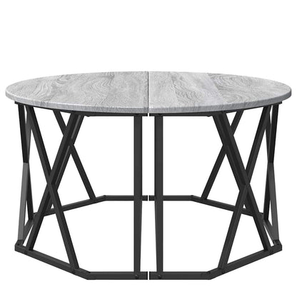 Coffee Table Grey Sonoma 80 x 80 x 42 cm