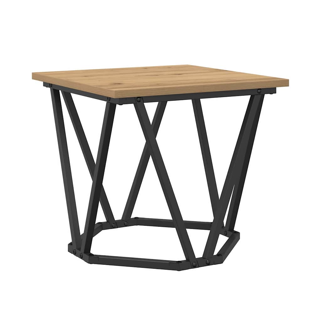 Side Table Set 2 pcs Artisan Oak 50 x 50 x 40 cm