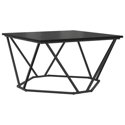 Coffee Table Black Oak 80 x 80 x 45 cm