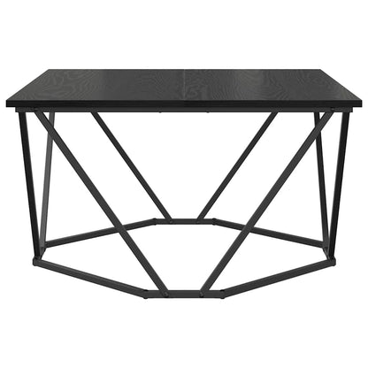 Coffee Table Black Oak 80 x 80 x 45 cm