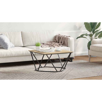 Coffee Table Sonoma Oak 80 x 80 x 45 cm