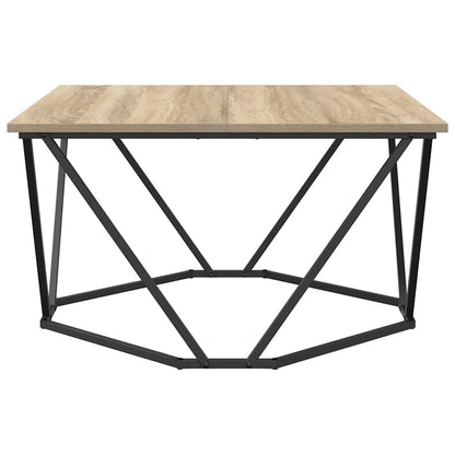 Coffee Table Sonoma Oak 80 x 80 x 45 cm