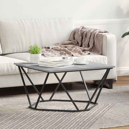 Coffee Table Grey Sonoma 80 x 80 x 45 cm
