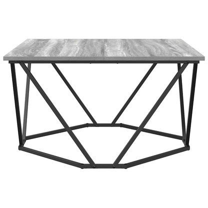 Coffee Table Grey Sonoma 80 x 80 x 45 cm
