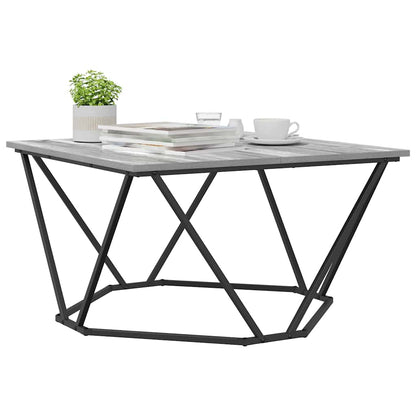 Coffee Table Grey Sonoma 80 x 80 x 45 cm
