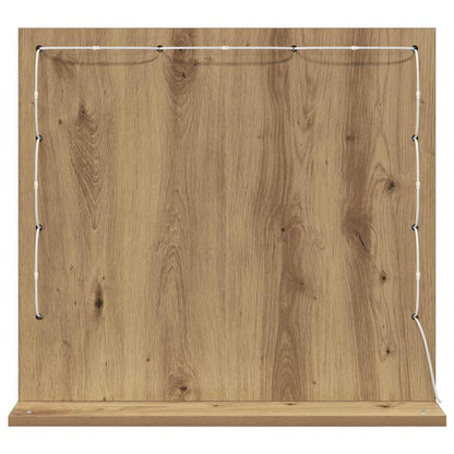 Vanity Mirror Artisan Oak 60 x 55 x 18 cm Rectangular