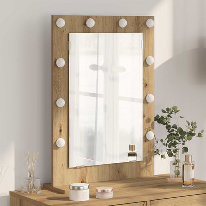 Vanity Mirror Artisan Oak 70 x 50 x 18 cm Rectangular