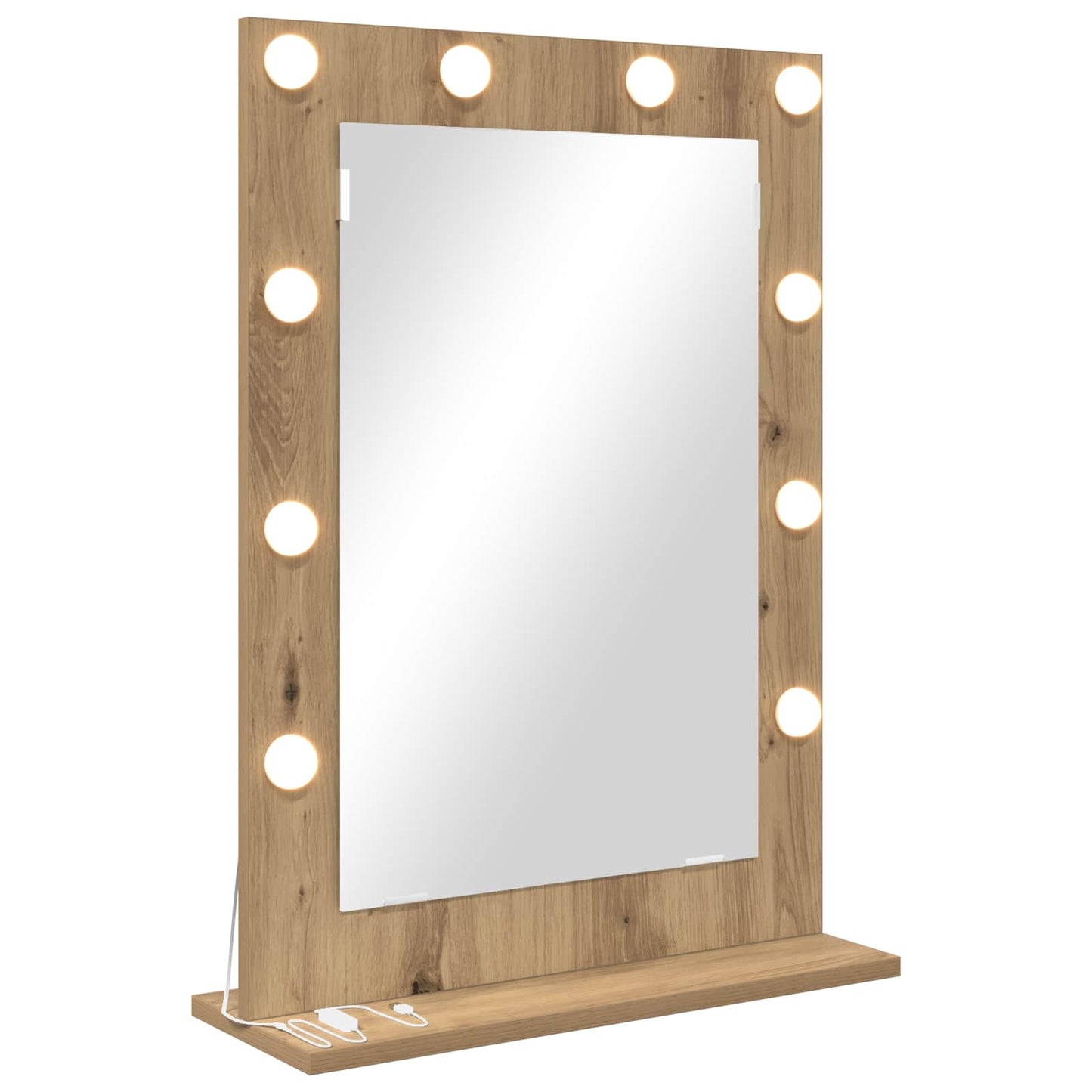 Vanity Mirror Artisan Oak 70 x 50 x 18 cm Rectangular