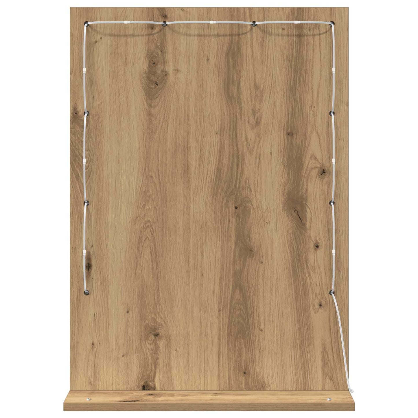 Vanity Mirror Artisan Oak 70 x 50 x 18 cm Rectangular