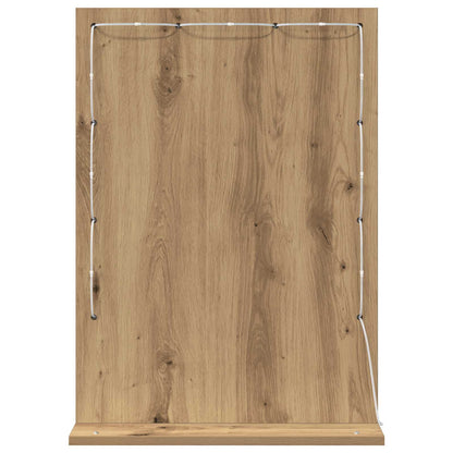Vanity Mirror Artisan Oak 70 x 50 x 18 cm Rectangular