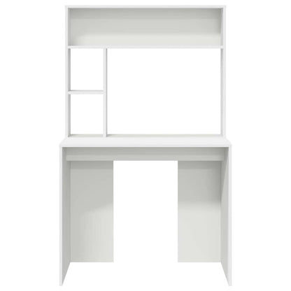 Desk White 91 x 50 x 149 cm Engineered Wood