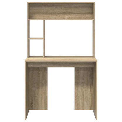 Desk Sonoma Oak 91 x 50 x 149 cm Engineered Wood